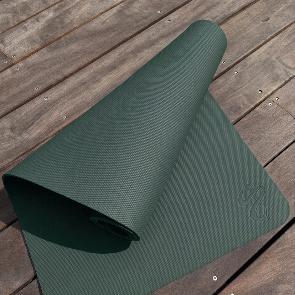Tapis de Yoga TPE Recyclé 6mm — 100% Écologique, Certifié GRS — Yuniko