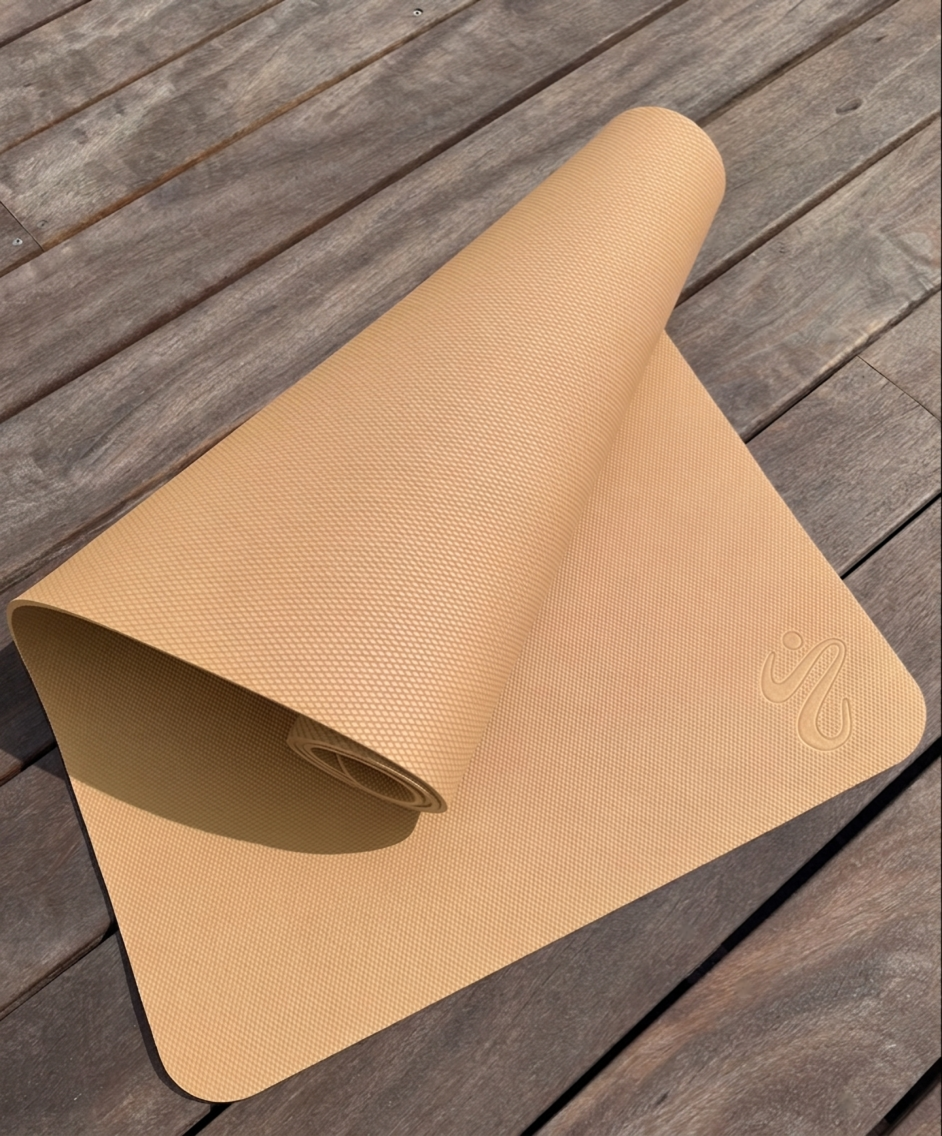 Tapis de Yoga TPE Recyclé 6mm — 100% Écologique, Certifié GRS — Yuniko